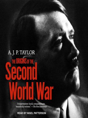 cover image of The Origins of the Second World War
